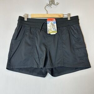 The North Face Shorts Womens Large Black Lightweight Cool Dry Pockets
